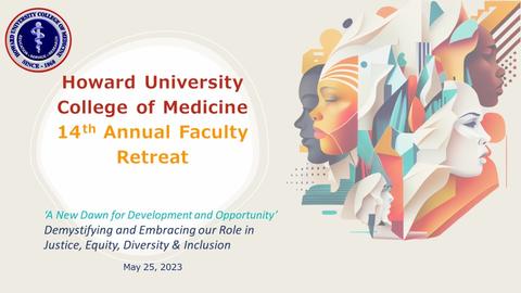 14th annual faculty retreat poster